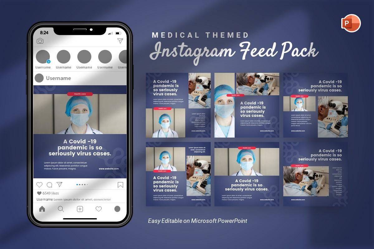 Instagram Feed - Medical Template