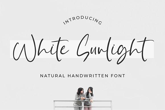 White Sunlight Font