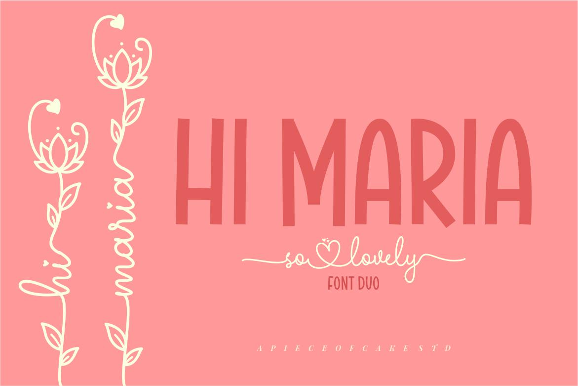 Hi Maria Font