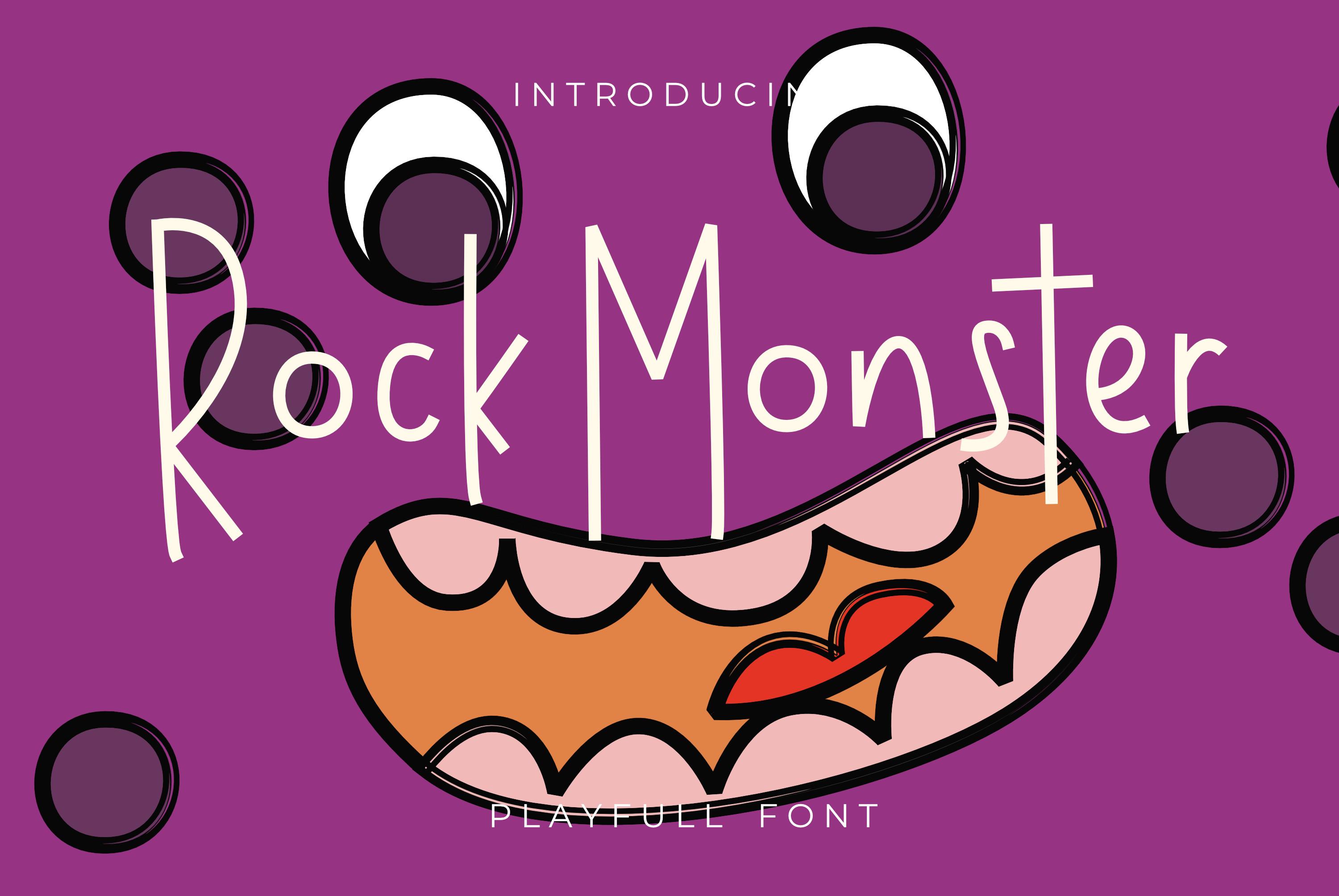 Rock Monster Font