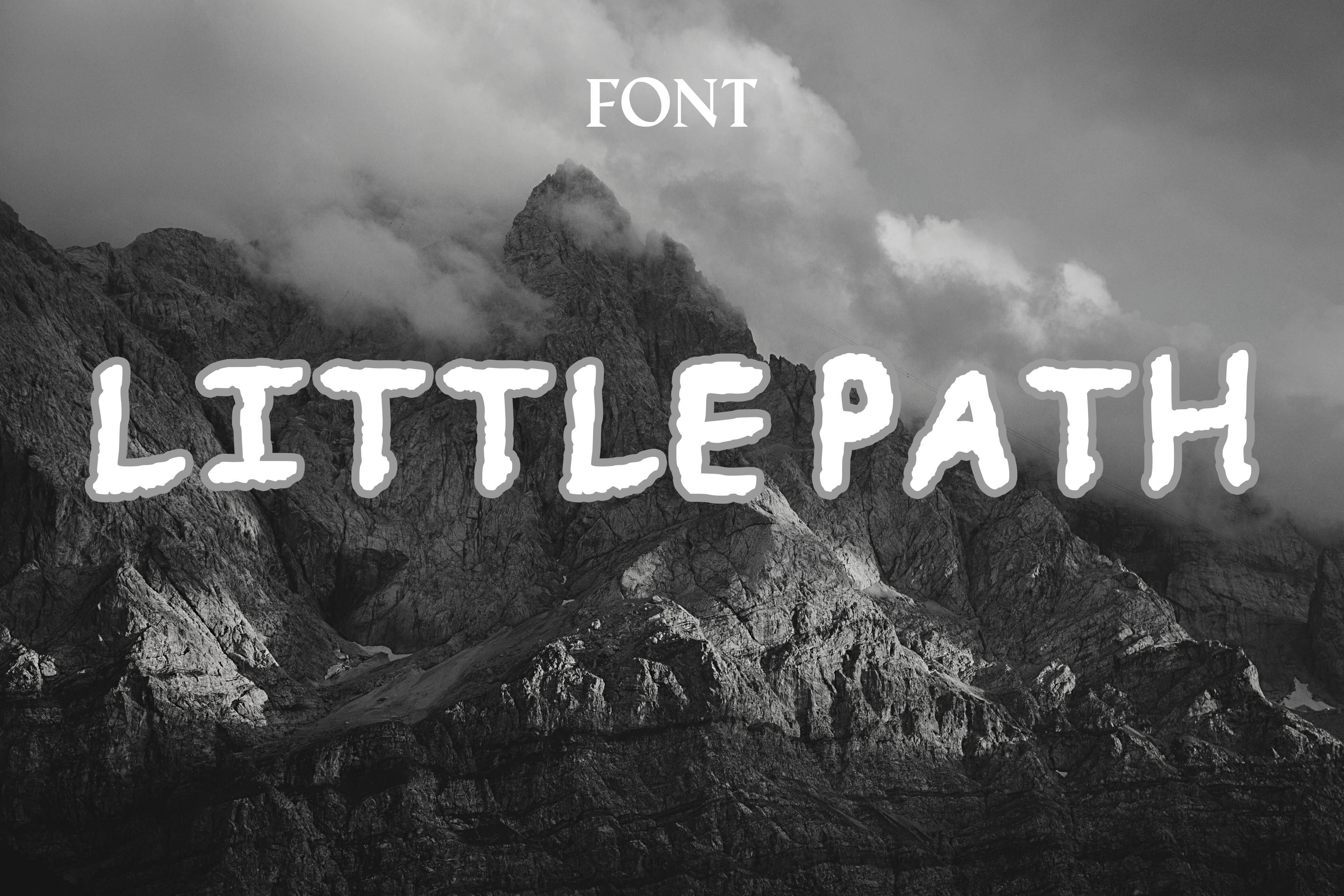 Little Path Font