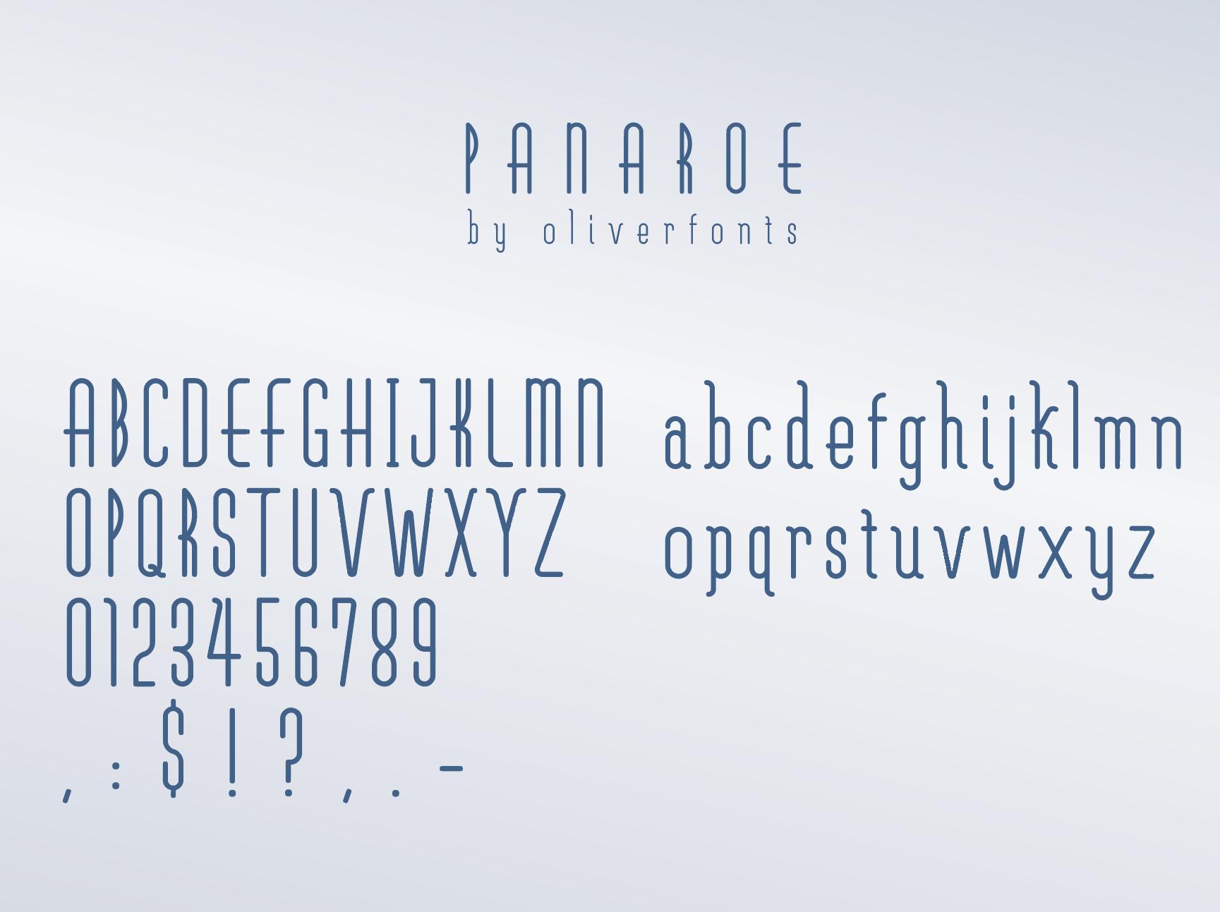Panaroe Font
