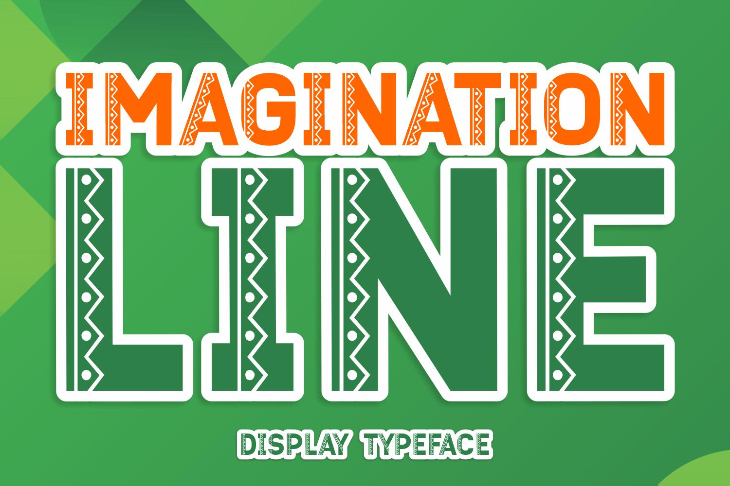 Imagination Line Font