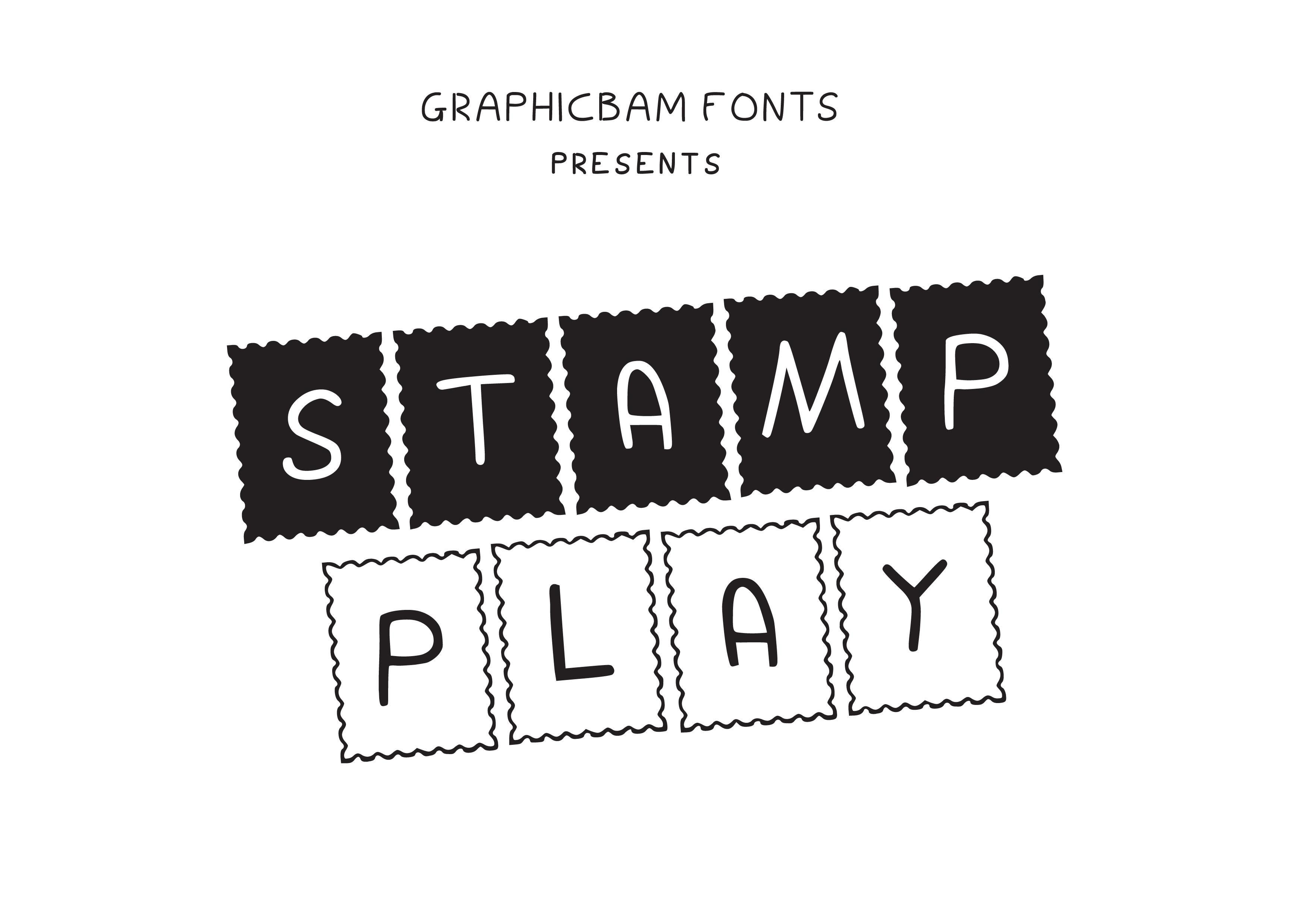 Stamp Play Font