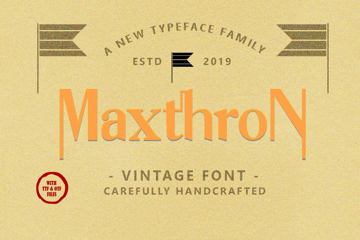 Maxthron Family Font