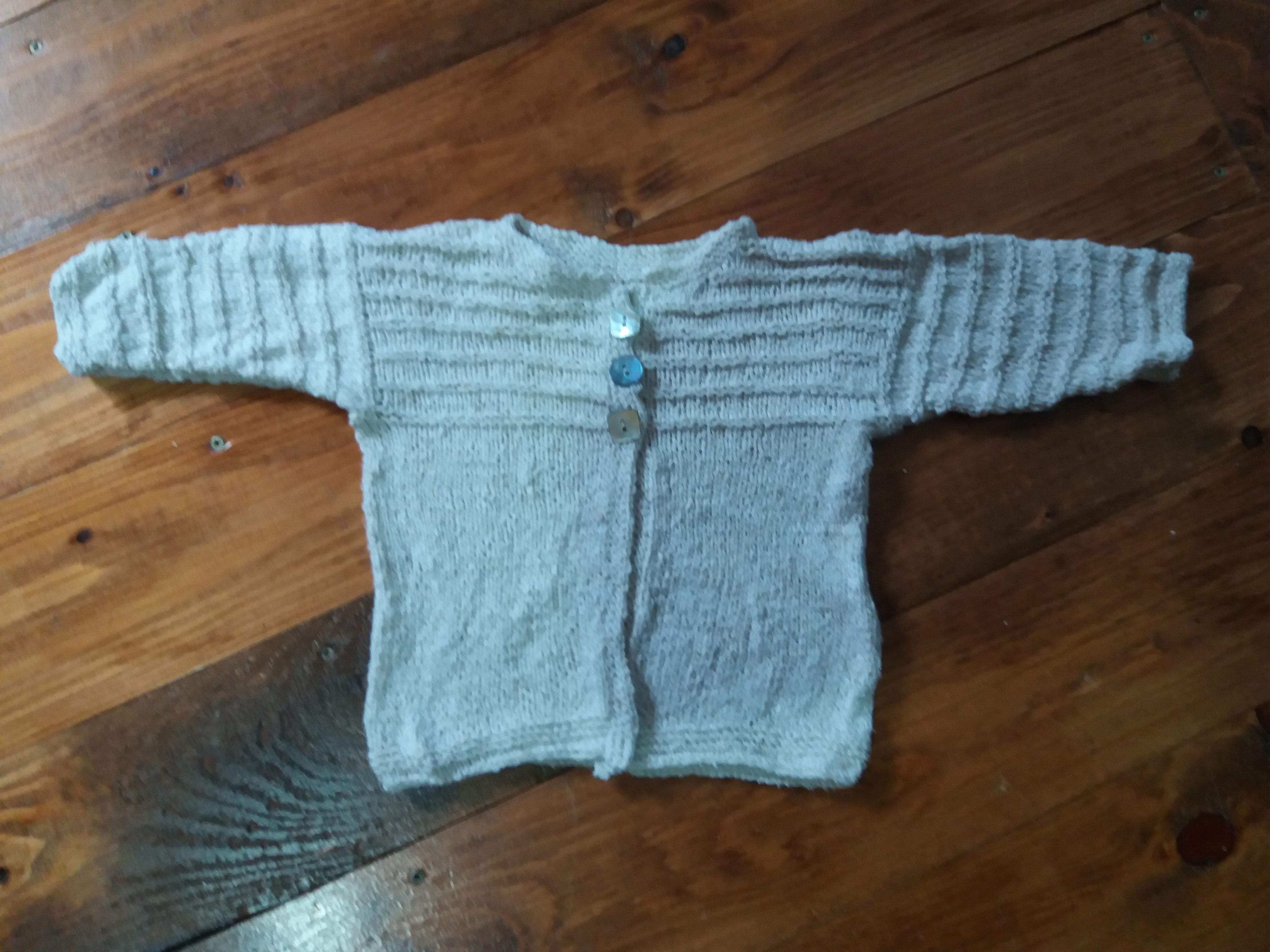 NELLIE, Knitting Pattern for a Cardigan