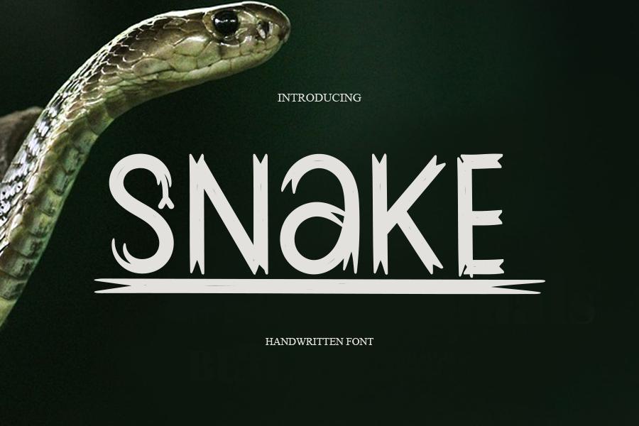 Snake Font