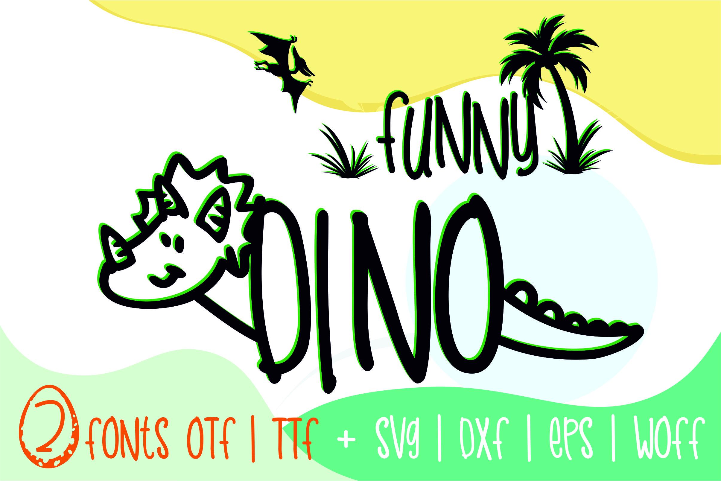 Funny Dino Font