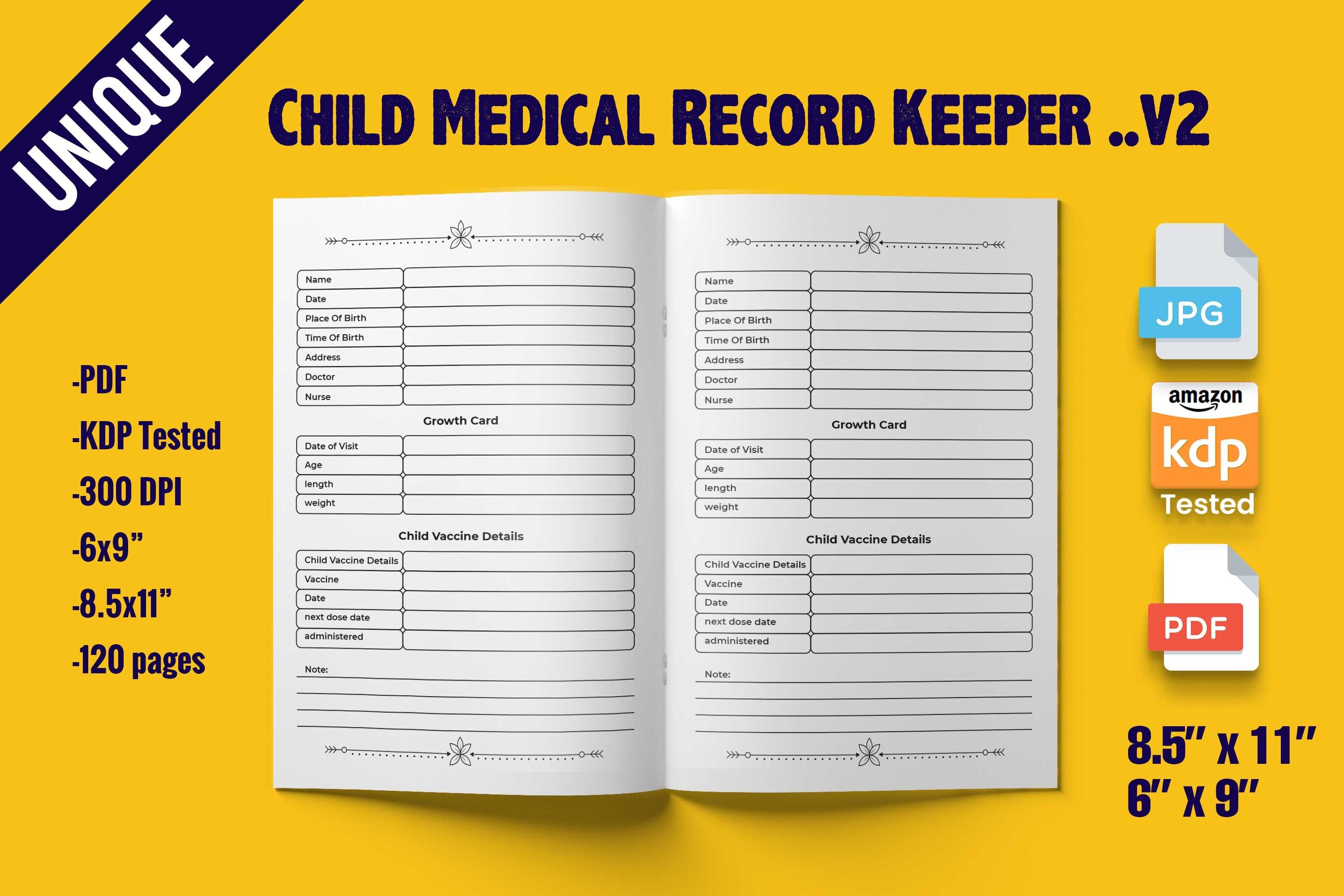 Child Medical Record Keeper (KDP Interio