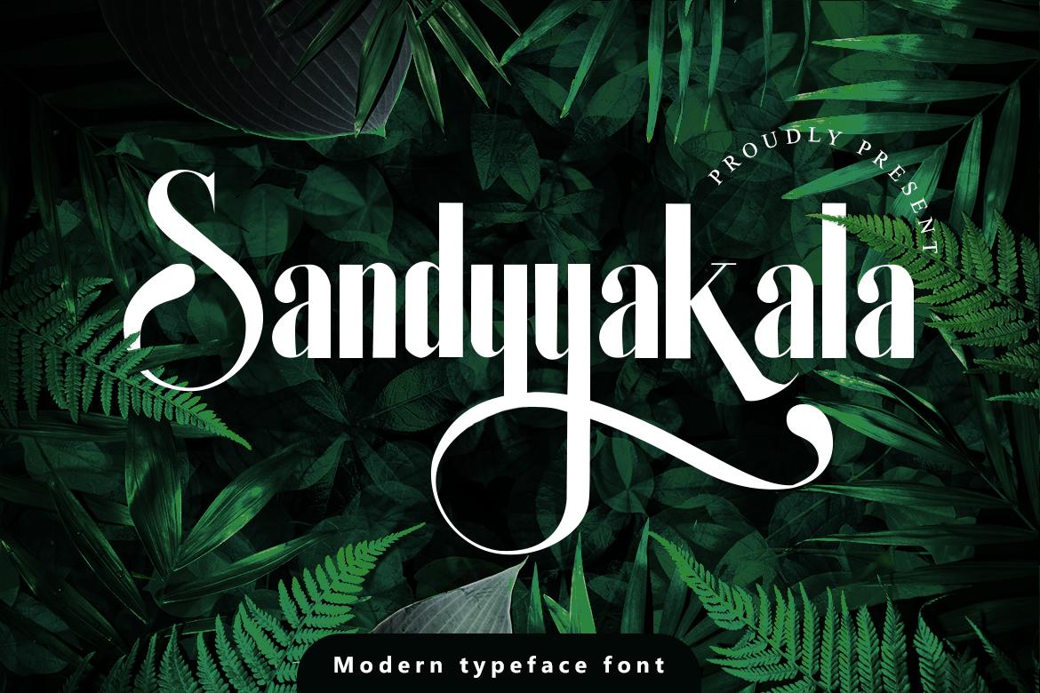 Sandyyakala Font
