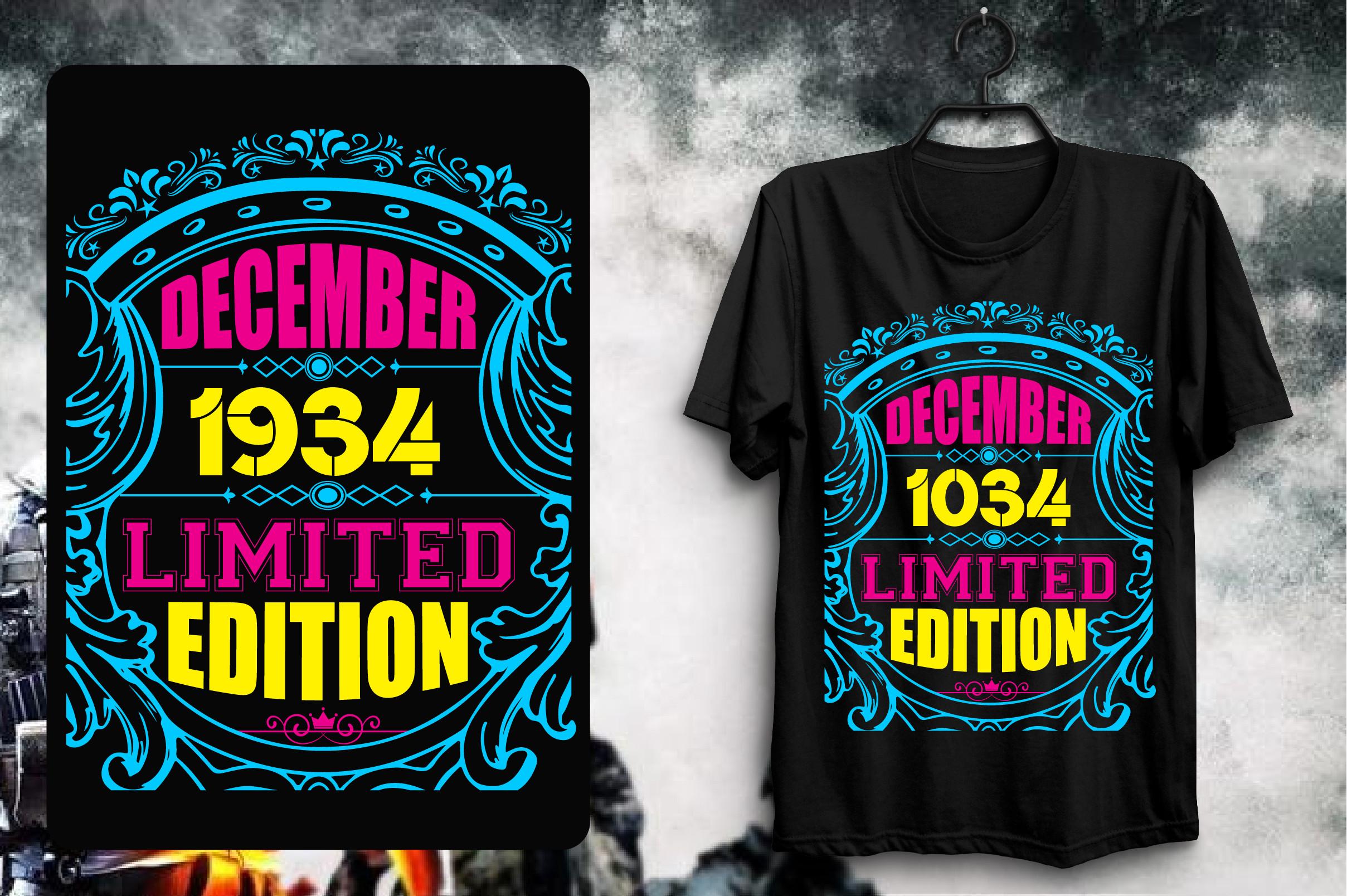 December 1934 Limited Edition