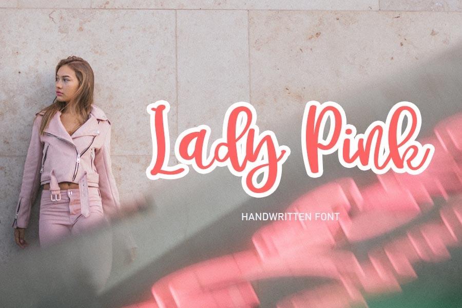 Lady Pink Font