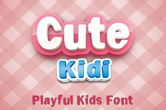 Cute Kidi Font