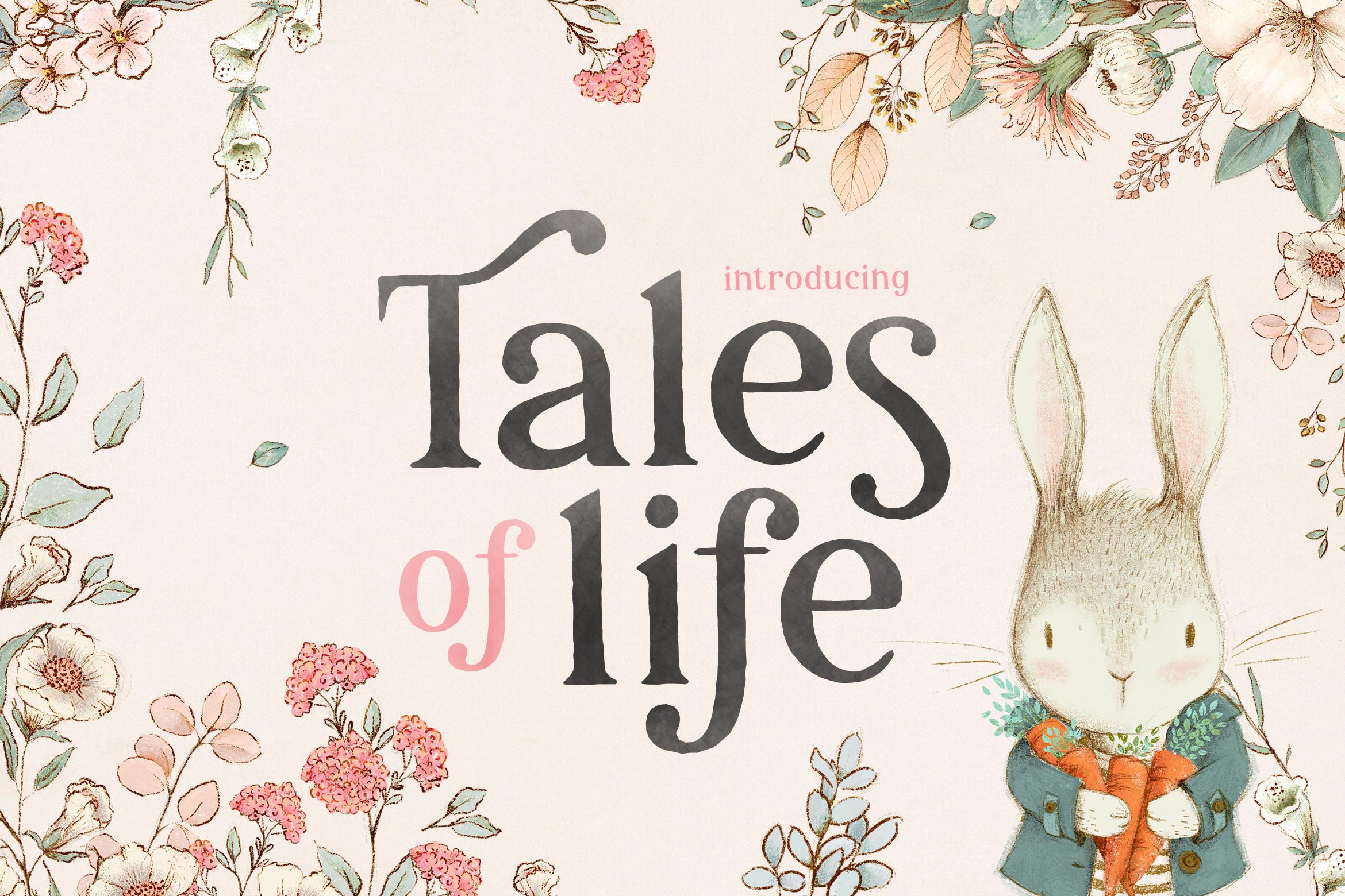 Tales of Life Duo Font