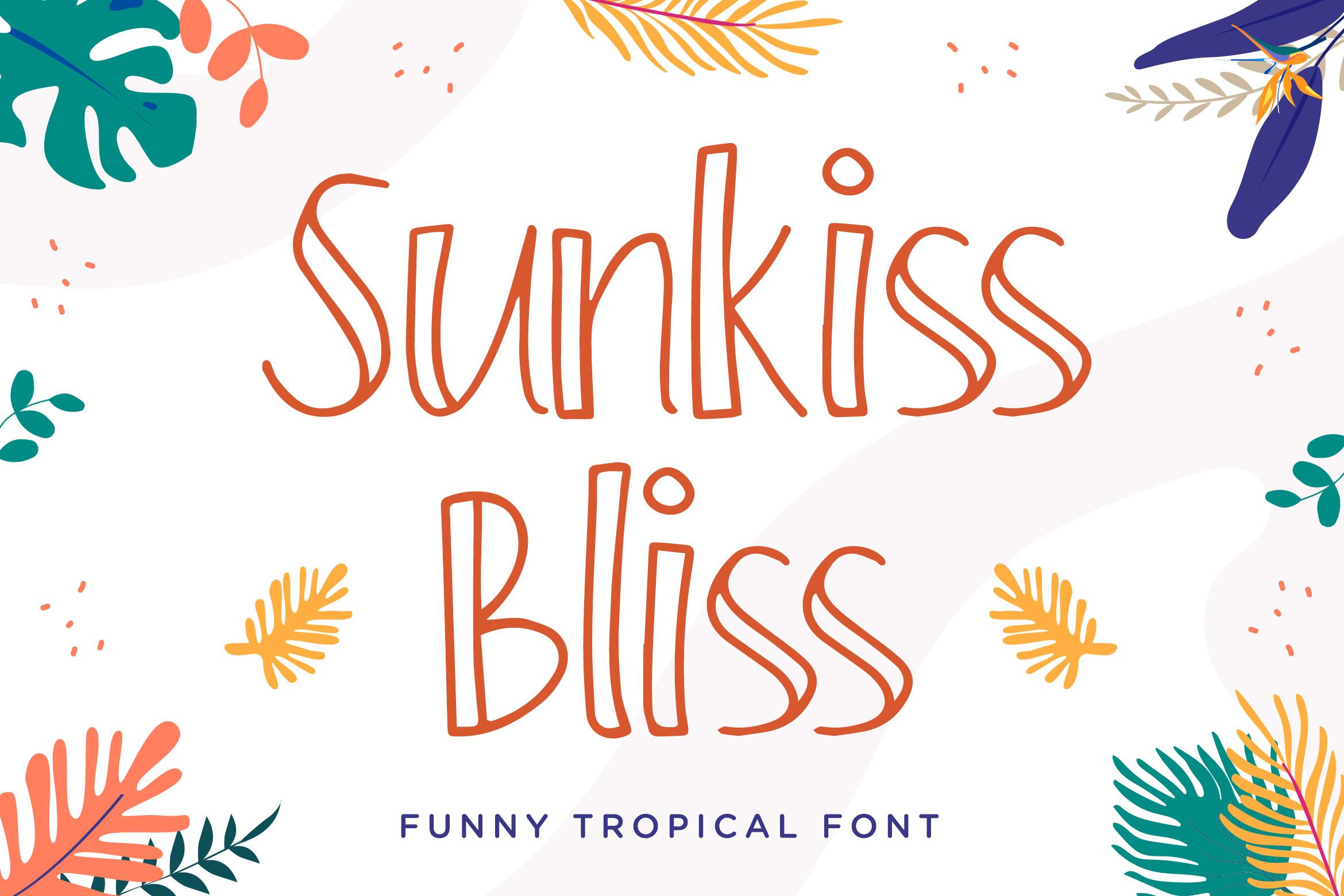 Sunkiss Bliss Font