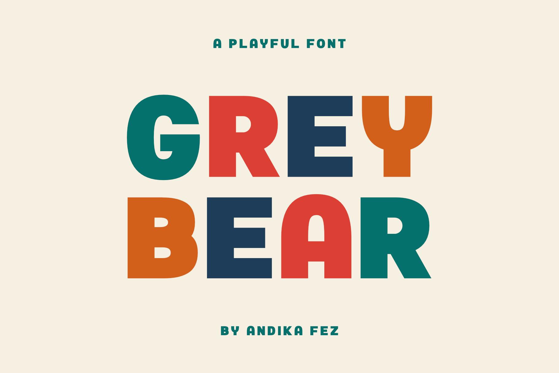 Grey Bear Font