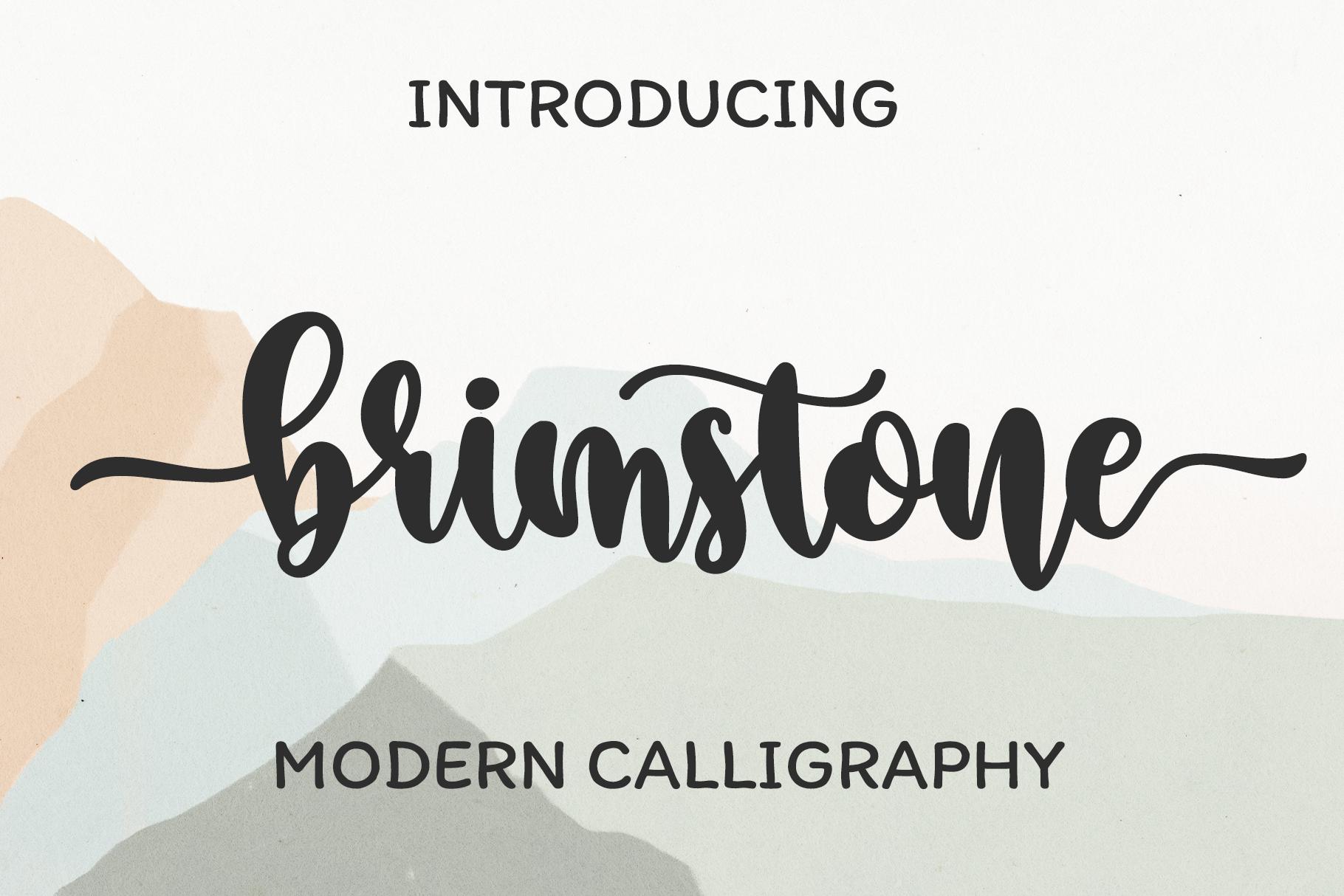 Brimstone Font