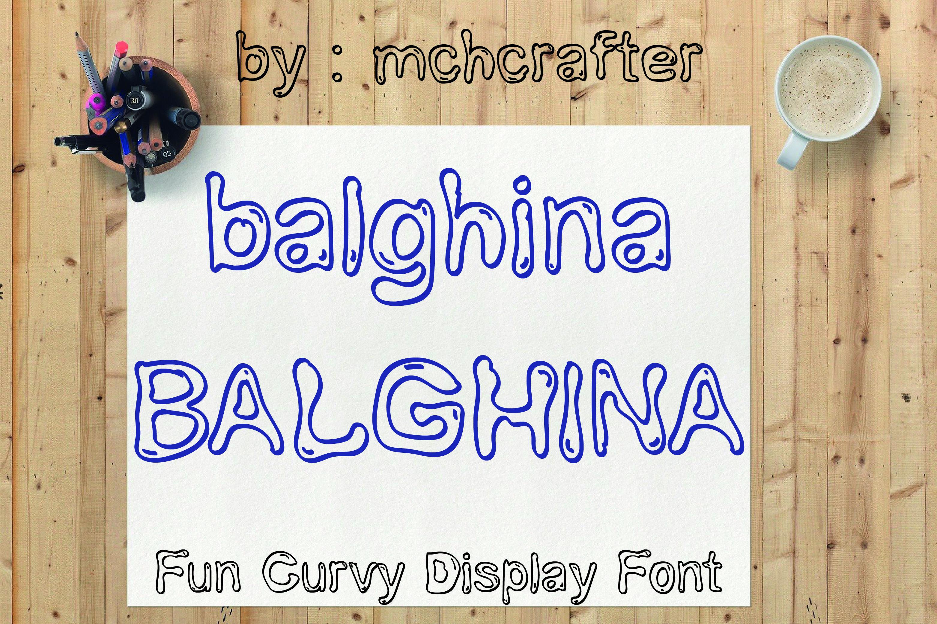 Balghina Font