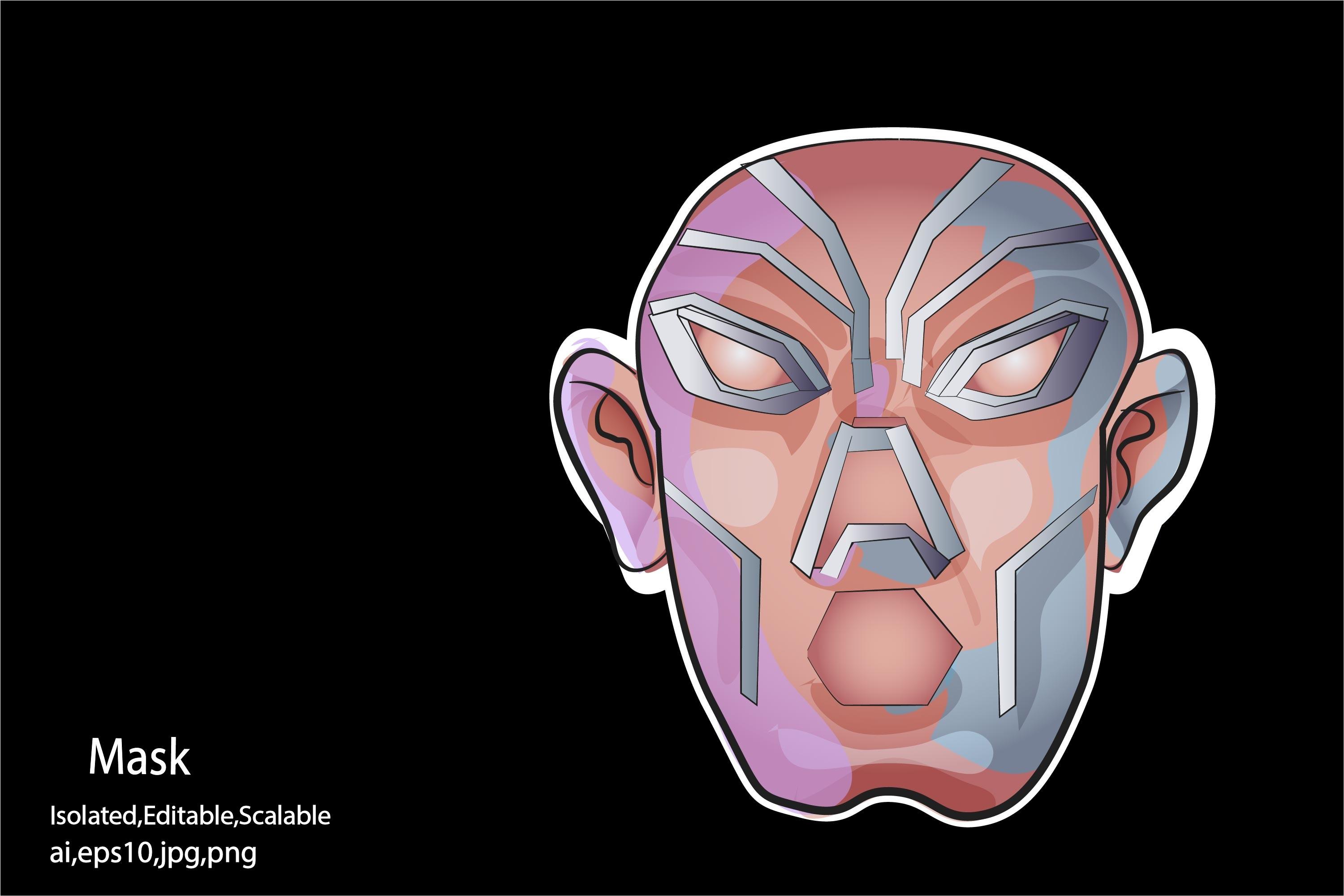 Mask Vector Illustration