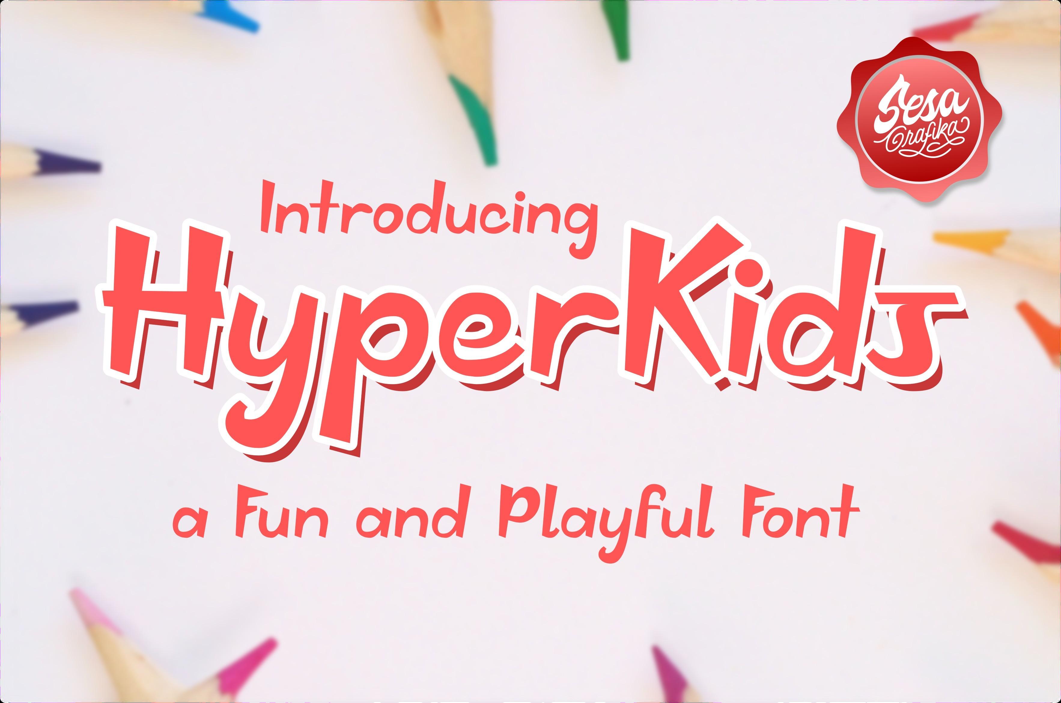 Hyper Kids Font