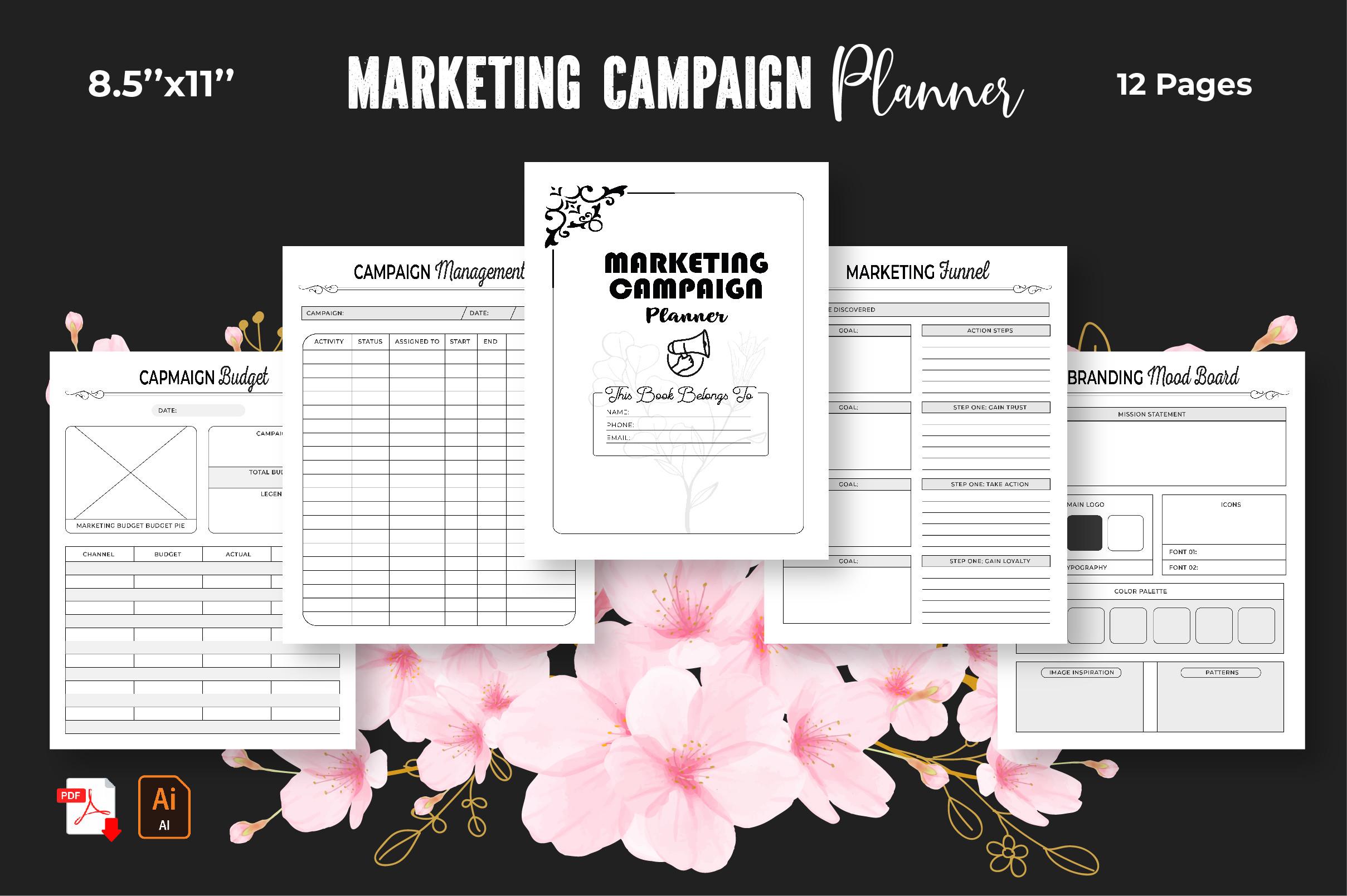Marketing Campaign Planner –KDP Interior