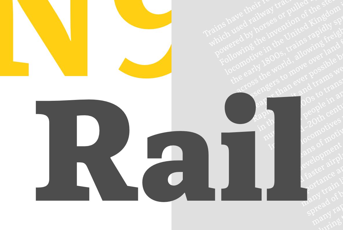 Rail Font