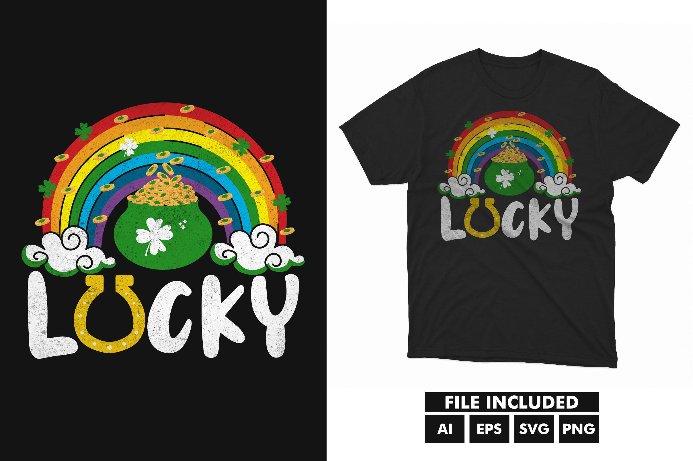 St. Patrick's Day T-Shirt SVG Design