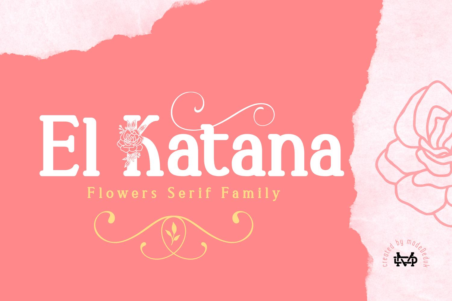 El Katana Font