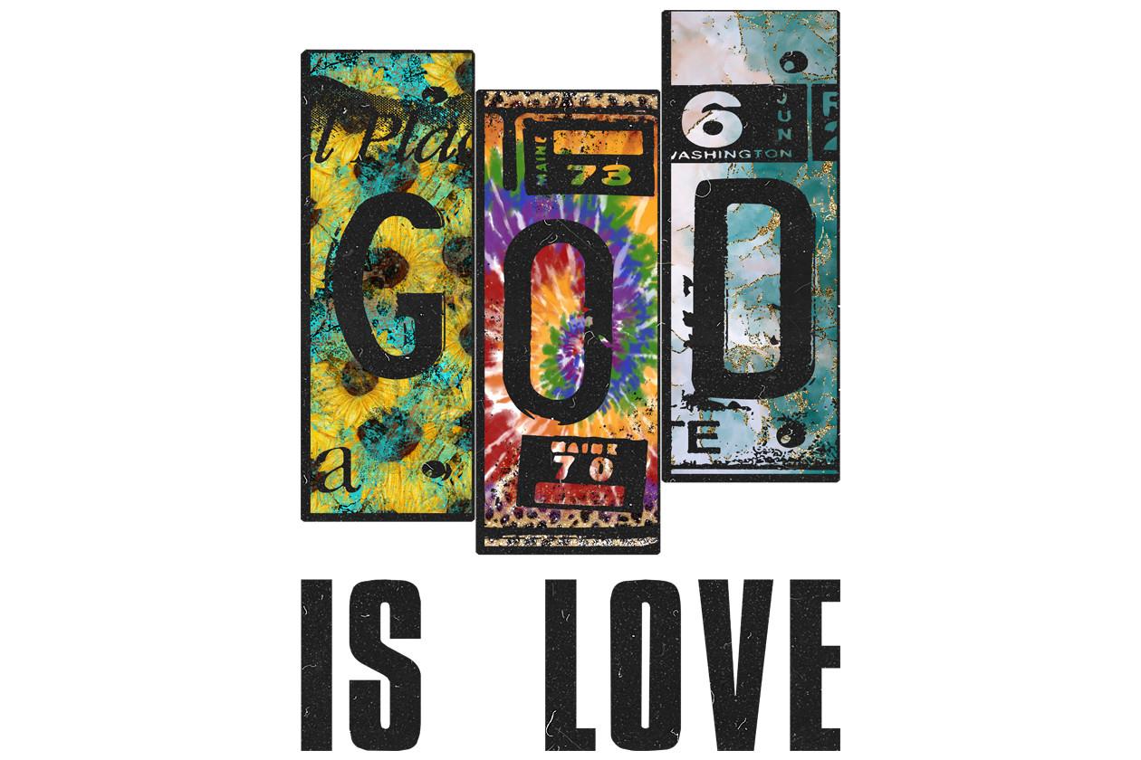 God of Love Png Files for Cricut